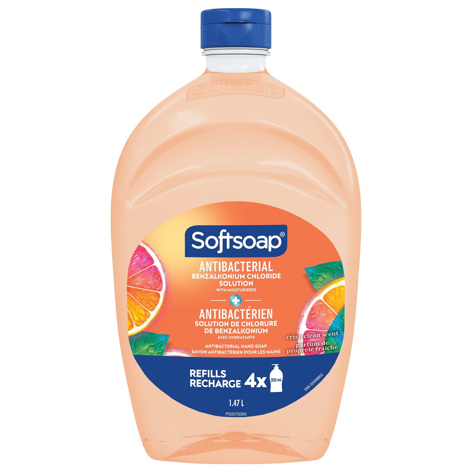 Softsoap Antibacterial Refill 50oz Crisp Clean Scent